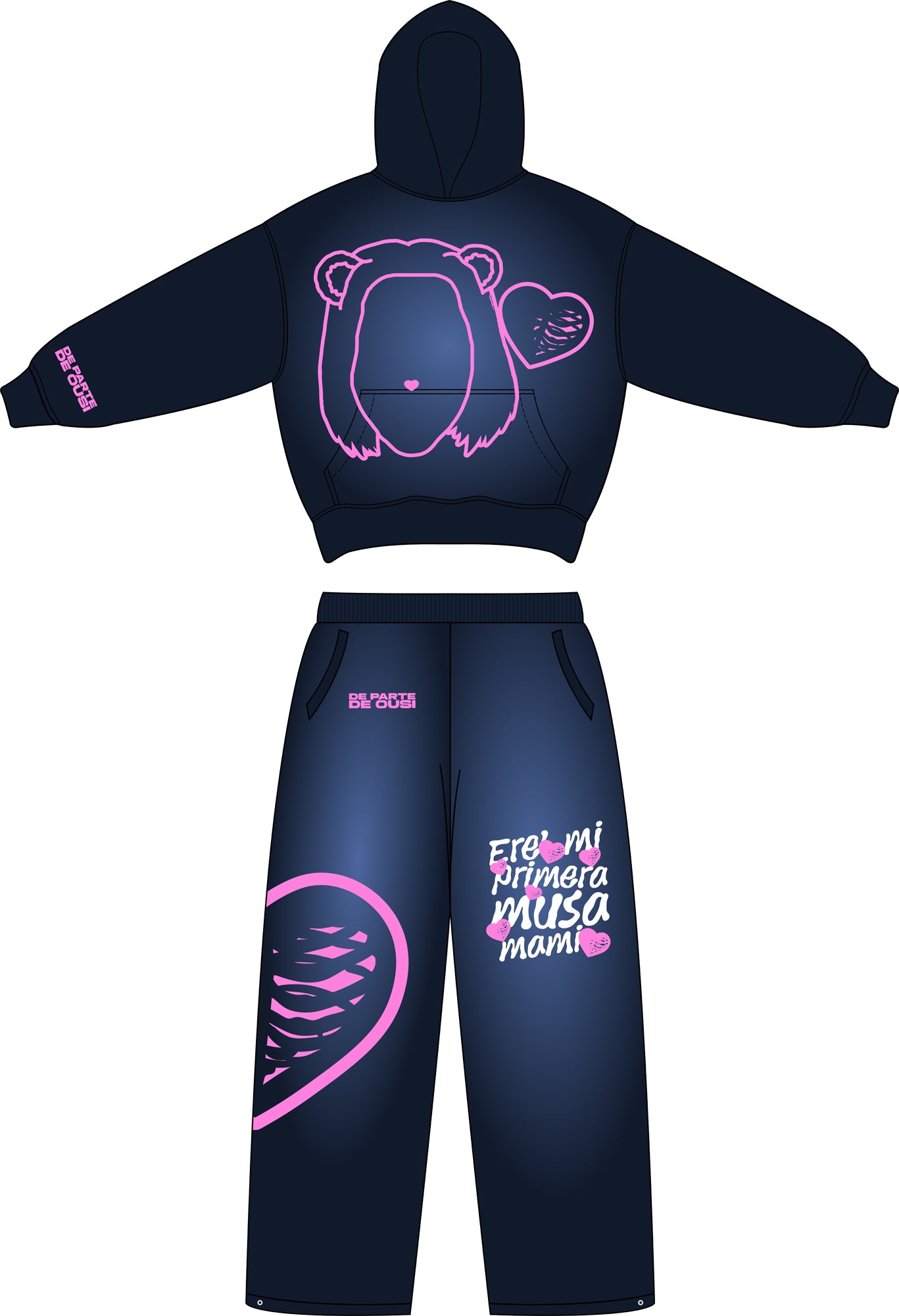 CHÁNDAL + PANTALÓN JOGGER PRIMERA MUSA