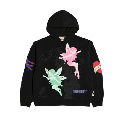 Black Hoodie PSMNE x Mythik