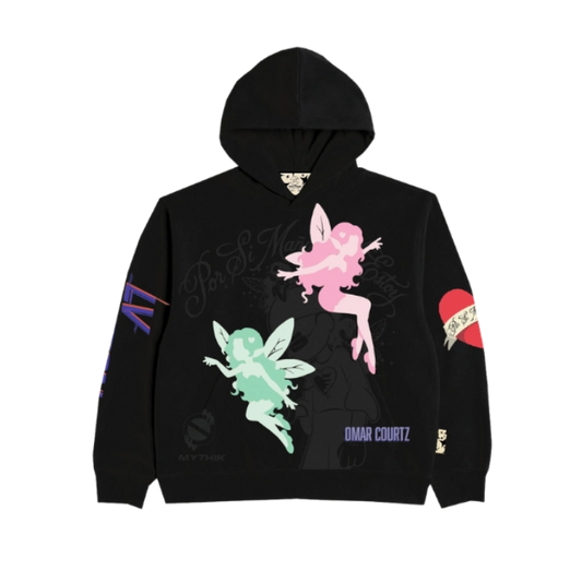 Black Hoodie PSMNE x Mythik
