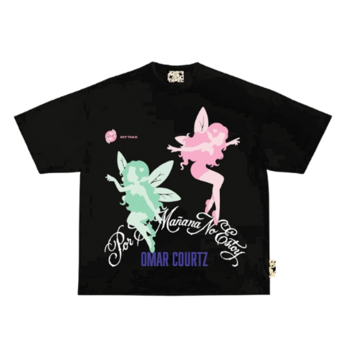 Black Tee PSMNE x Mythik