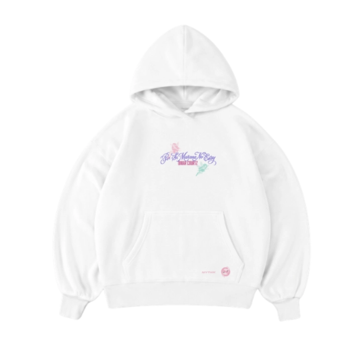 White Hoodie PSMNE x Mythik