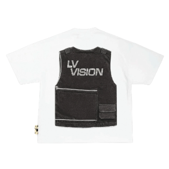 White Tee PSMNE x Mythik